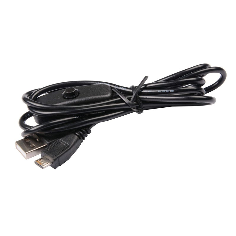 MUZOCT 5V/2.5A Power Supply Micro USB Charger Adapter with On Off Switch for Raspberry Pi 3/2 Model B - Image 4